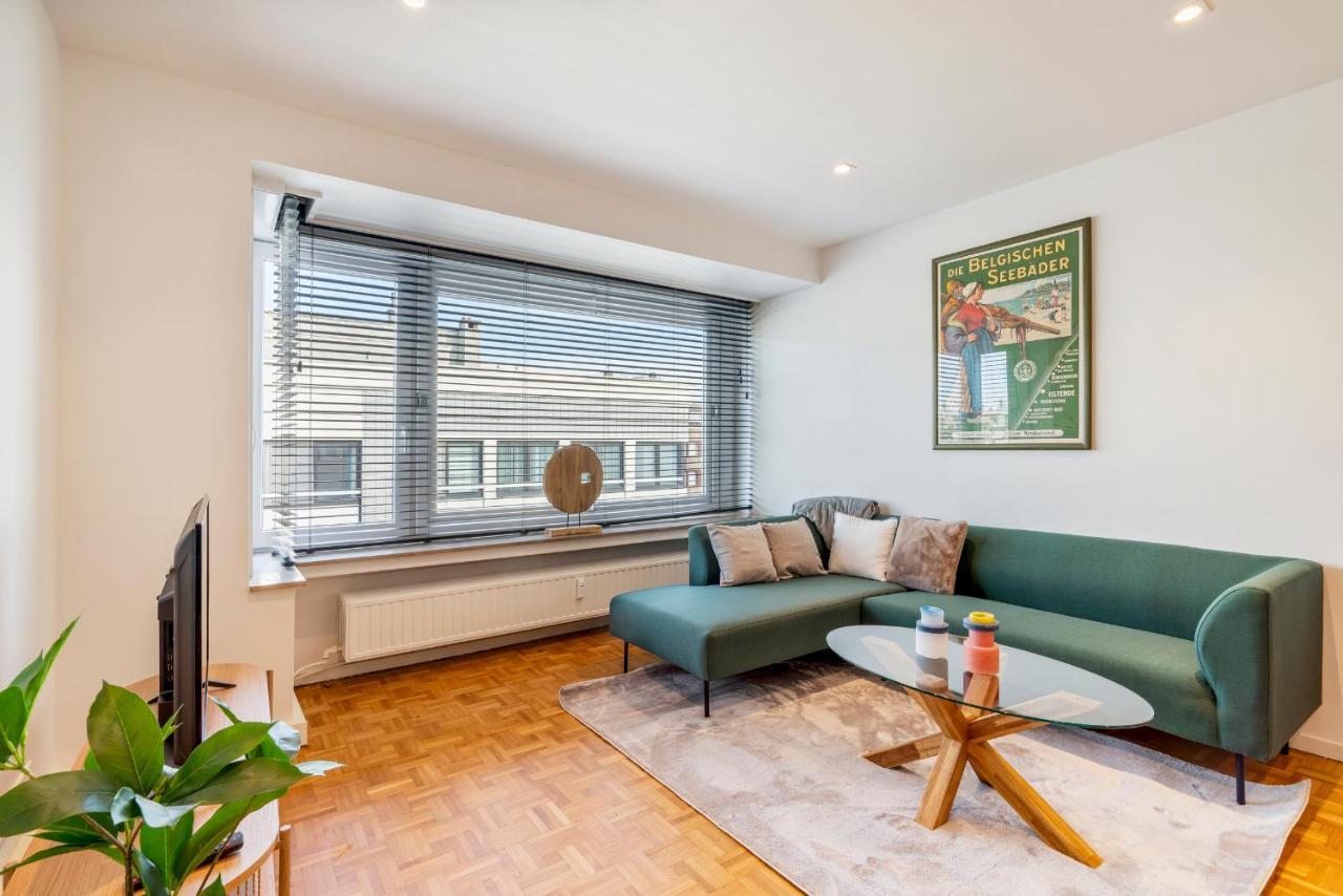 Fantastically Located Modern Apartment With Garage Available Ostende Exteriér fotografie